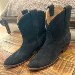 Tecovas Women’s The Lucy navy suede size 7.5